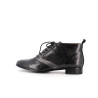 Derby noir en cuir